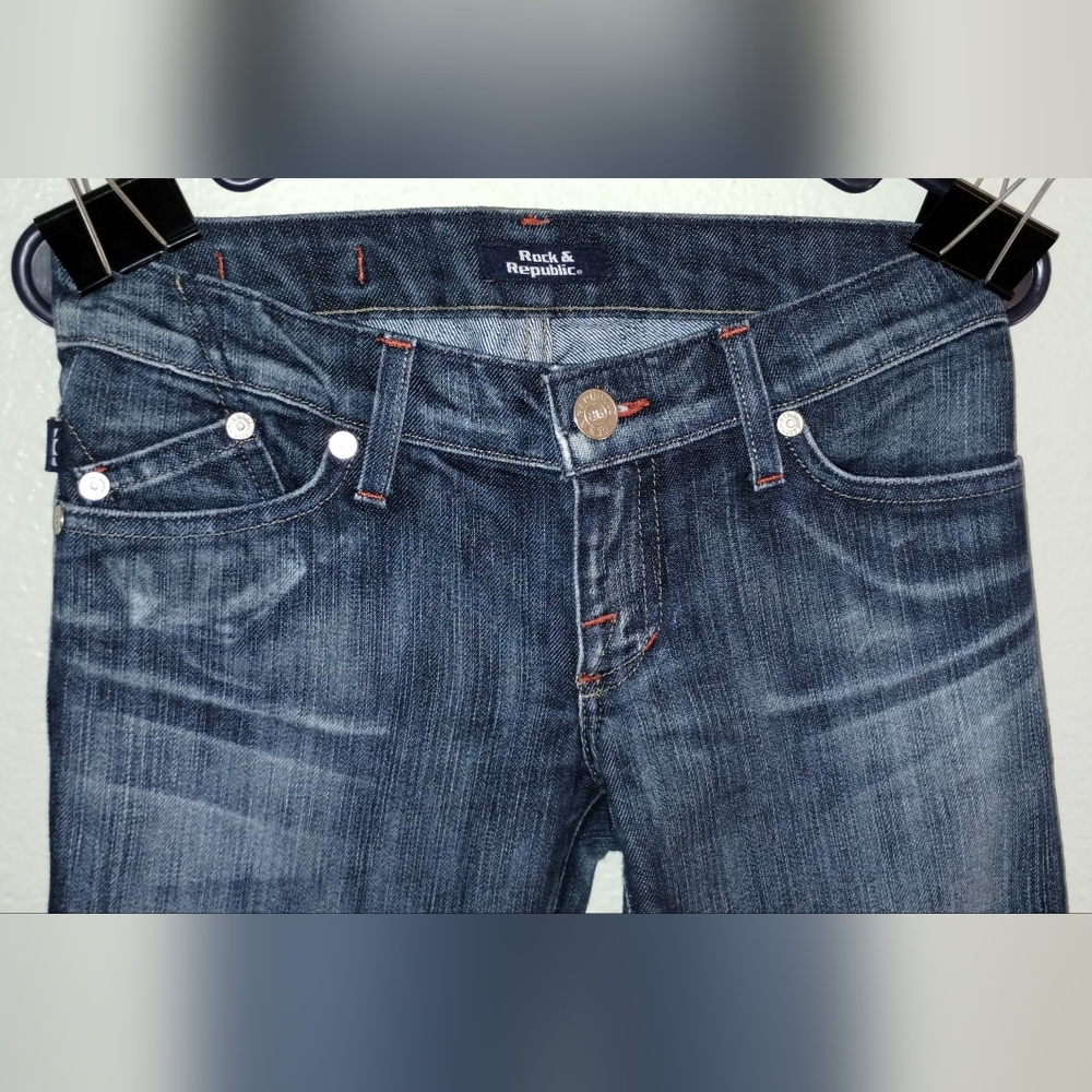 Rock & Republic Jeans ~ Size 23 ~ Bootcut ~ Excellent Condition! - Picture 7 of 16